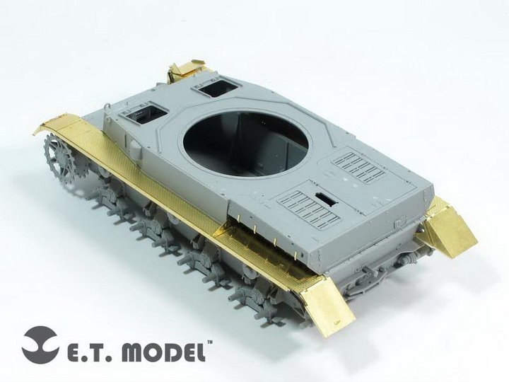 E.T. Model EA35-069 WWII German Pz.Kpfw.IV Ausf.J Lastest Production Fenders For DRAGON Kit 1/35 – zdjęcie 2