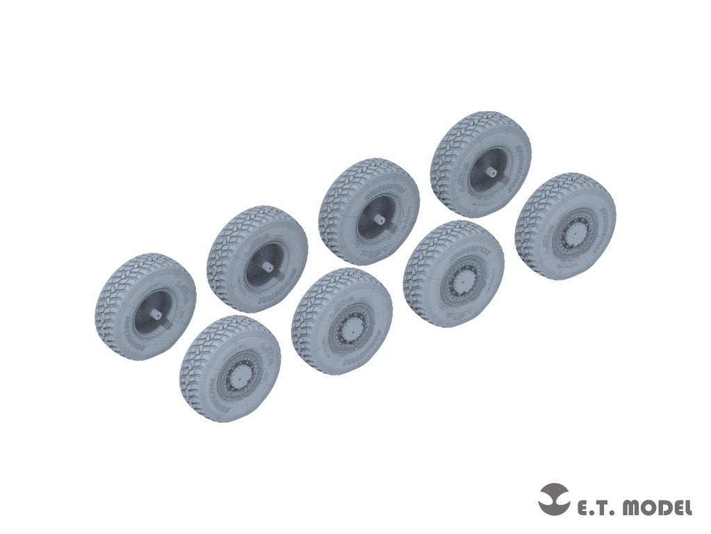 E.T. Model P35-129 JGSDF TYPE 16 Maneuver Combat Vehicle Sagged wheels and Muzzle Brake For TAMIYA Kit 1/35 – zdjęcie 2