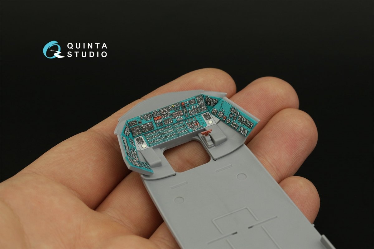 Quinta Studio QDS-48339 Mi-8MT 3D-Printed &amp;amp; coloured Interior on decal paper (Zvezda) (Small version) 1/48 – Bild 8
