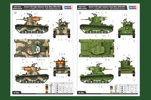 Hobby Boss 83810 Soviet T-26 Light Infantry Tank Mod.1936-1937 1/35 – immagine 2