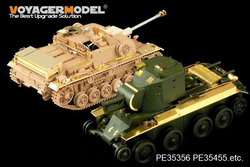 Voyager Model PE35455 WWII Finnish Army Assault Gun BT-42 Basic for TAMIYA 35318 1/35 – immagine 9