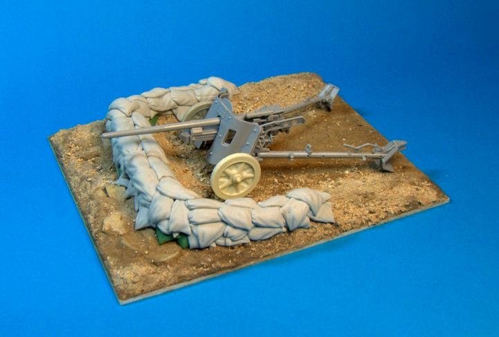 Panzer Art RE35-183 North Africa light anti-tank gun stand 1/35 – zdjęcie 3