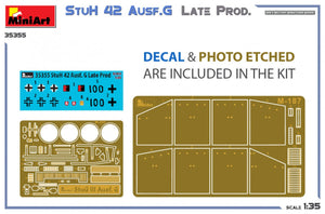 MiniArt 35355 StuH 42 Ausf. G LATE PROD 1/35 – zdjęcie 2