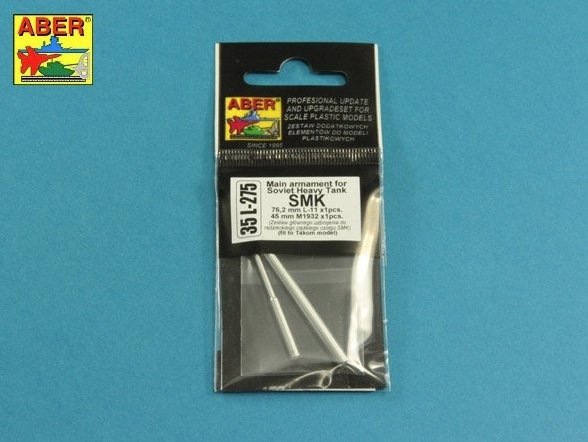 Aber 35L-275 Armement principal du char soviétique SMK au 1/35
