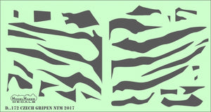 ModelMaker Decals D48172 Czech Gripen NTM 2017 1/48 – immagine 4