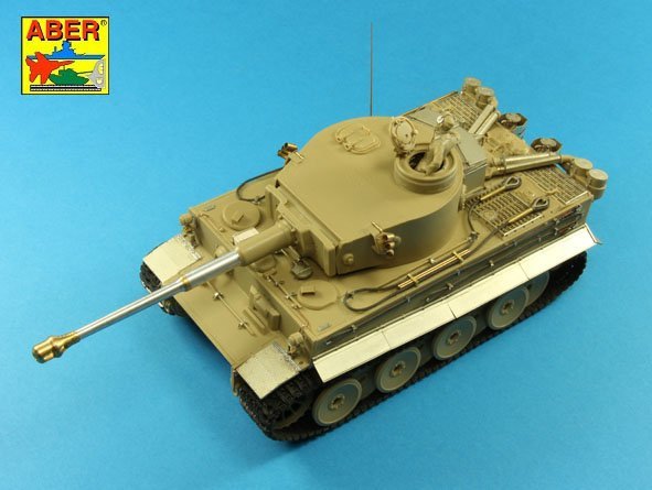 Aber 35K26 Pz.Kpfw. VI Ausf.E ( i.Kfz.181) Tiger I – s.PzAbt. 501 in Tunisia 1/35 – immagine 7