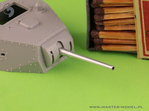 Master GM-35-094 Lufa włoskiego działa 47mm L/32 (Cannone da 47/32) - używane na czołgach M13/40 i M14/41 1/35 – immagine 7