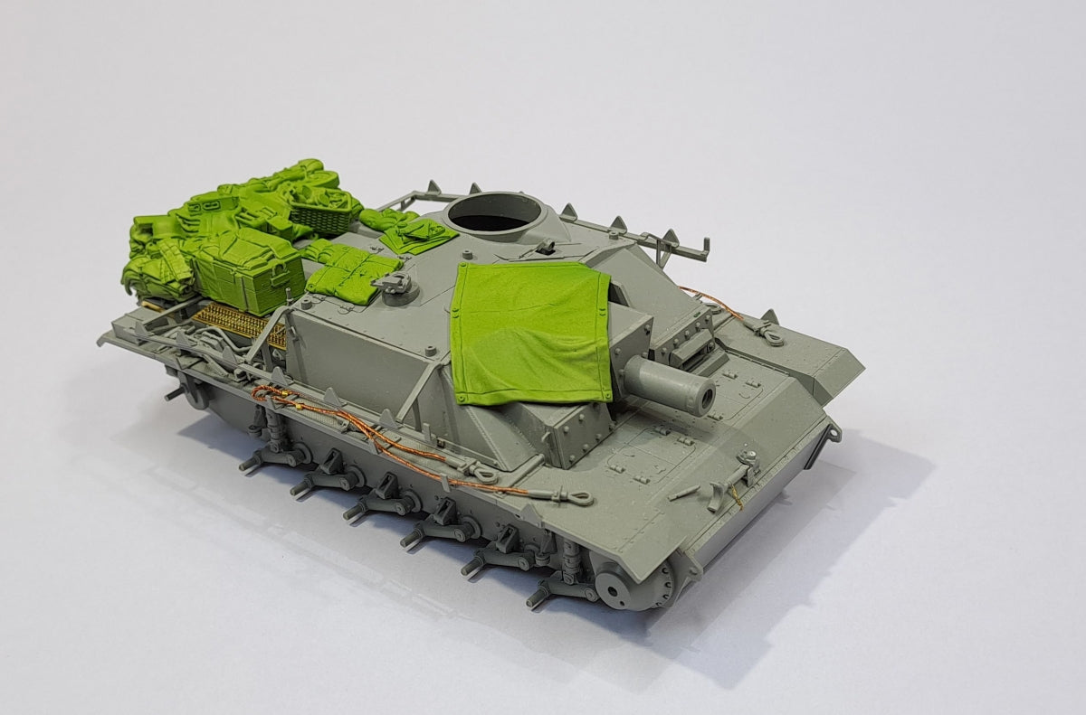 Eureka XXL ER-3573 Stowage Set for Sturmgeschütz III Ausf.G (Das Werk, Dragon, MiniArt, RFM, Takom) 1/35 – Bild 11