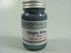 Zero Paints ZP-1007-750 Grigio Alloy for Ferrari 60ml
