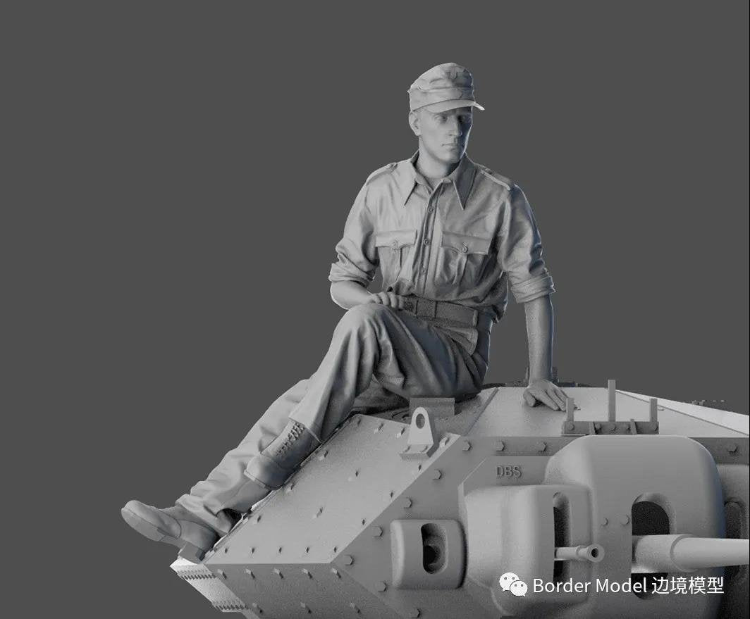 Maquette Border BT-015 Crusader Mk.II Char de croisière britannique MK.VI et char allemand Pzkpfw.MK V746(e) 1/35 – image 3