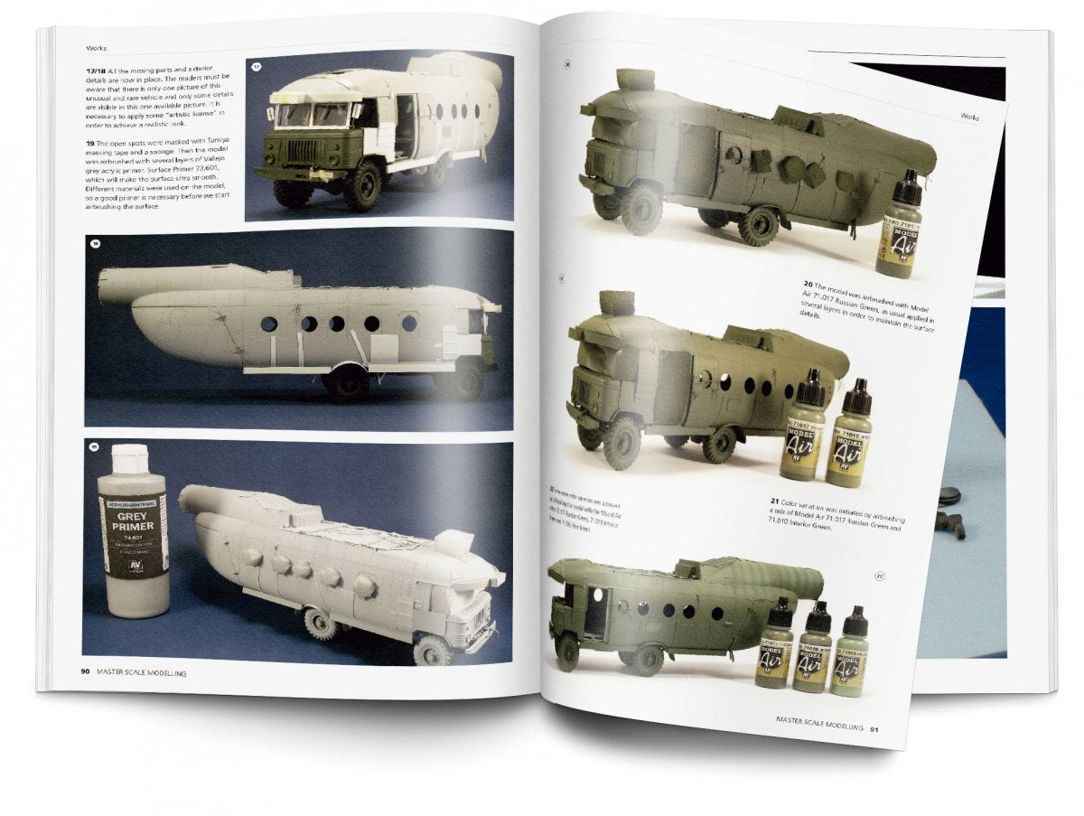 Vallejo 75020 Master Scale Modelling by José Brito (English version) – zdjęcie 2