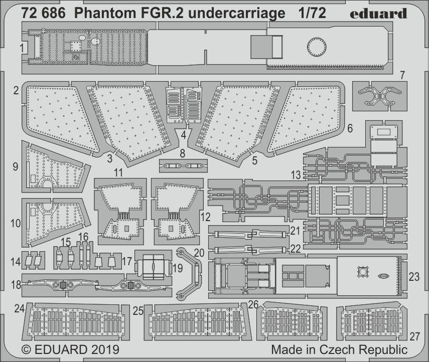 Eduard BIG72148 Phantom FGR.2 1/72 AIRFIX – immagine 6
