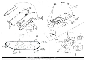 Zebrano SEA032 IS#2 (object 234) heavy tank 1/72 – imagen 2