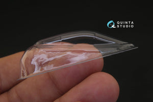 Quinta Studio QC72011 Su-27SM vacuformed clear canopy (for Zvezda kit) 1/72 – Bild 2