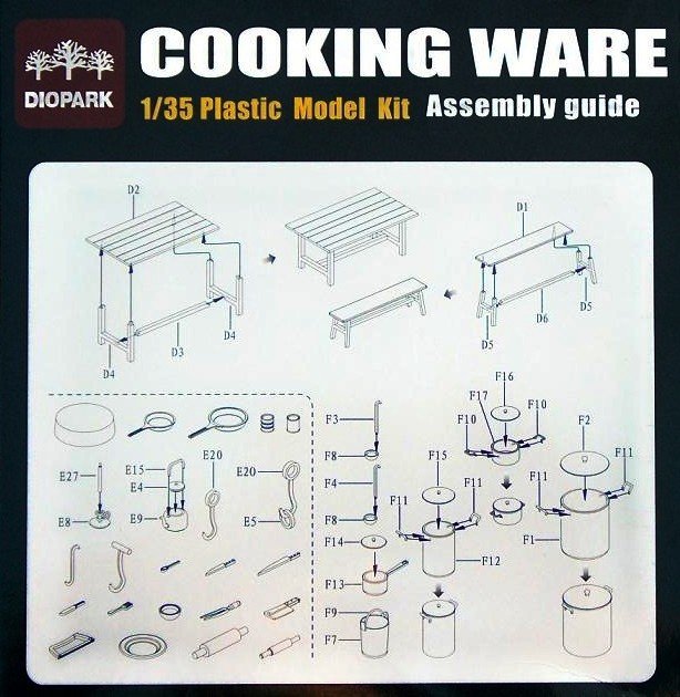 Diopark 35005 Cooking ware accessory 1/35 – immagine 2