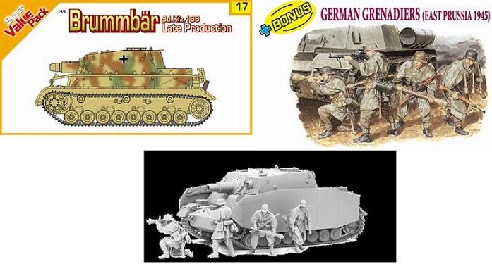 Cyber Hobby 9117 Sd.Kfz.166 Late Production Brummbar 1/35 – Bild 2