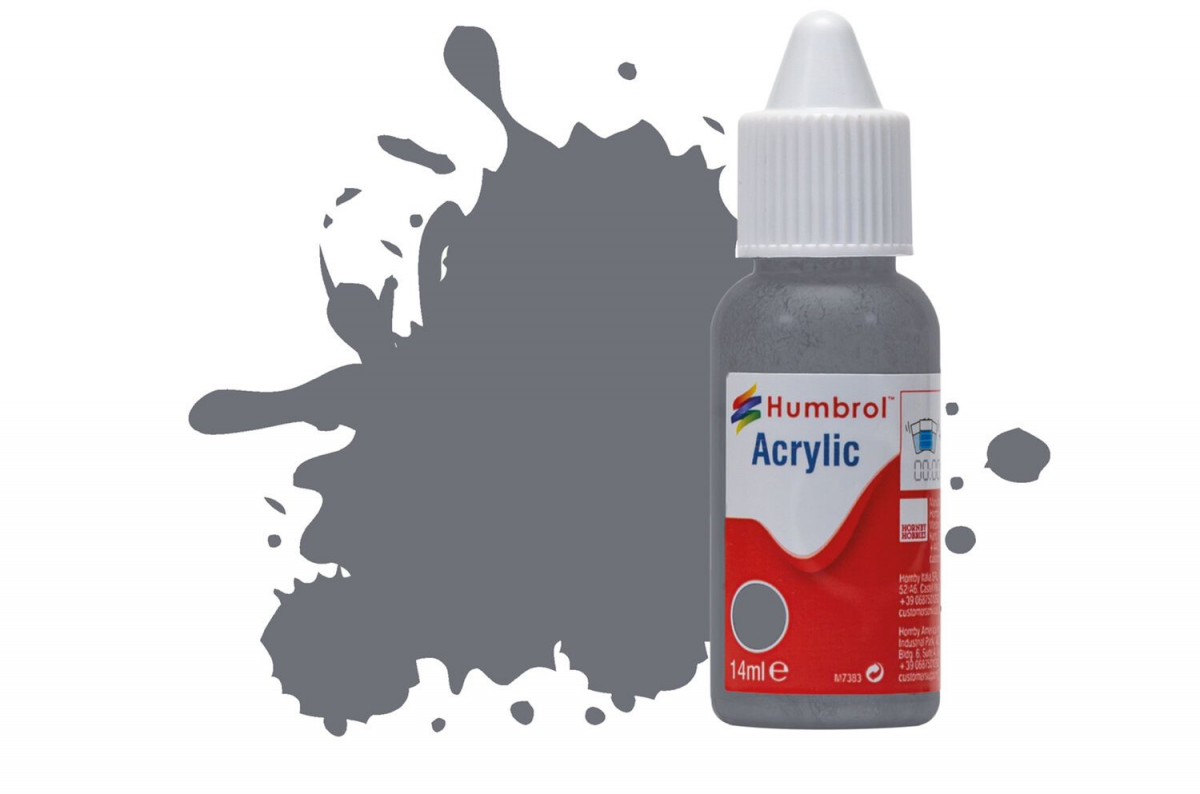 Humbrol DB0145 No 145 Medium Gray - Matt - 14ml
