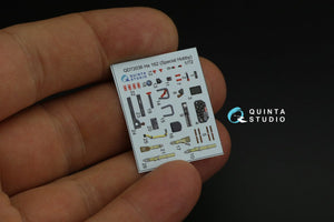 Quinta Studio QD72036 He 162 3D-Printed &amp;amp; coloured Interior on decal paper (Special Hobby) 1/72 – immagine 8