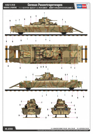 Hobby Boss 82936 German Panzerträgerwagen 1/72 – immagine 4