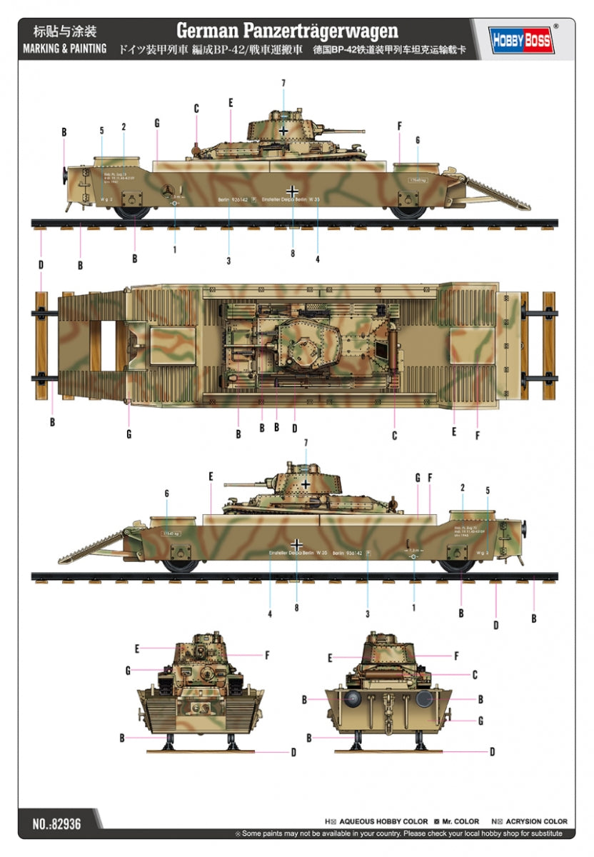 Hobby Boss 82936 German Panzerträgerwagen 1/72 – immagine 4