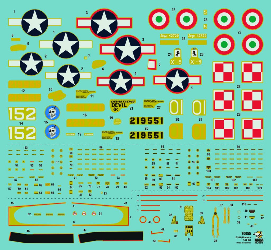 Arma Hobby 70055 P-39Q Airacobra 1/72 – imagen 2