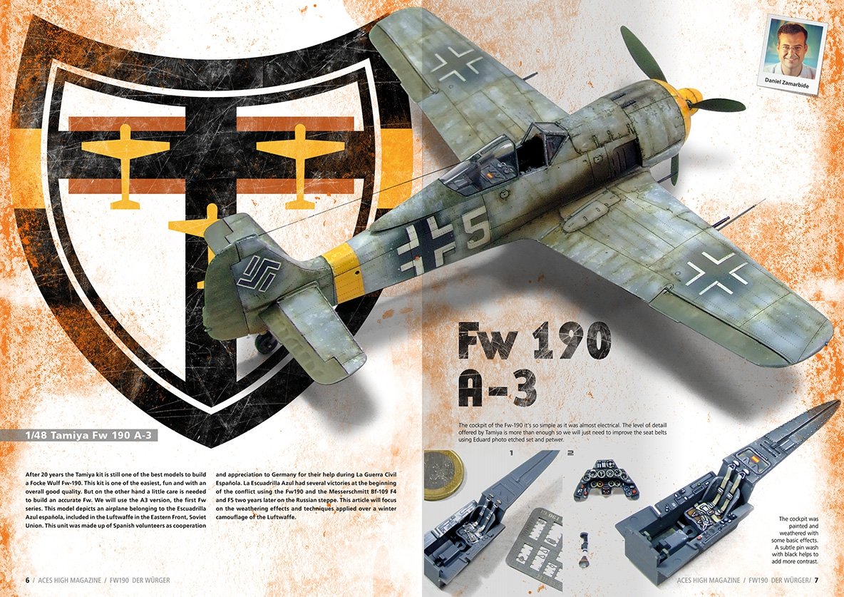 AK Interactive AK2921 ACES HIGH ISSUE 11 FW 190 DER WÜRGER (English) – image 7