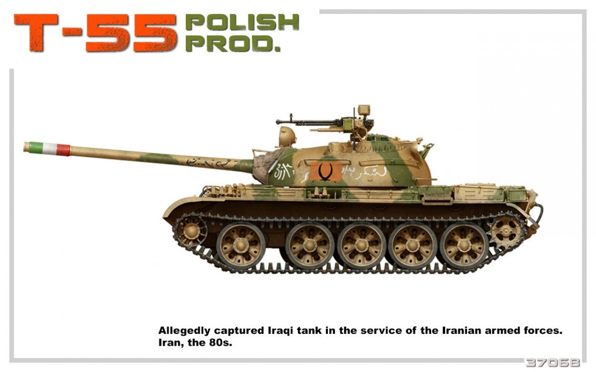 MiniArt 37068 T-55 POLISH PRODUCTION 1/35 – imagen 5