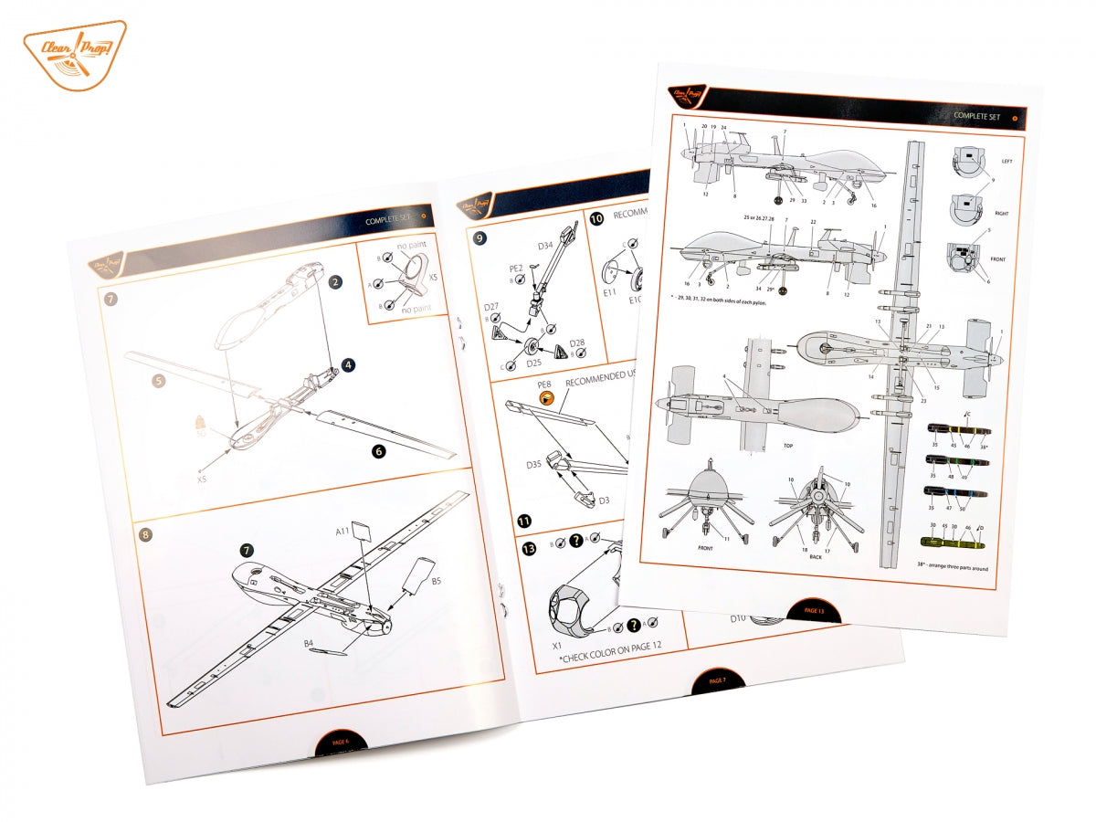 Clear Prop! CP4808 MQ-1C UAV ADVANCED KIT 1/48 – immagine 8