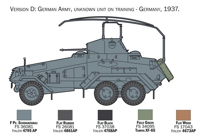 Italeri 6433 Sd.Kfz.232 6-Rad 1/35 – Bild 8