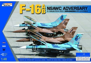 Kinetic K48004 F-16A/B NSWAC AGRESSOR 1/48