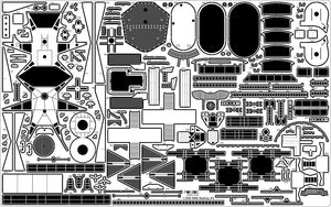 Pontos 23007F1 HMS RODNEY 1942 Detail Up Set 1/200 – zdjęcie 25