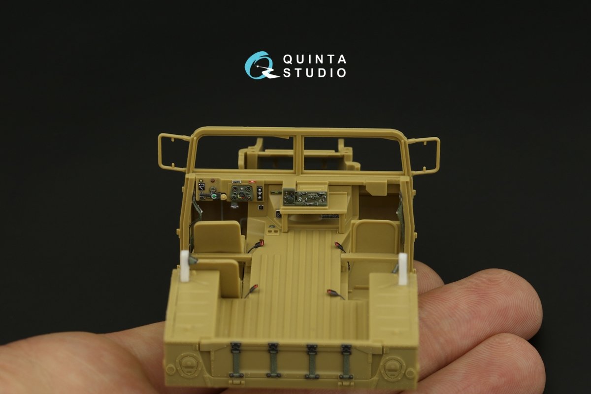 Quinta Studio QD48310 HUMVEE family 3D-Printed &amp;amp; coloured Interior on decal paper (Tamiya) 1/48 – Bild 8