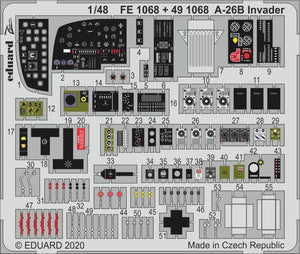 Maquette Eduard FE1068 A-26B Invader 1/48 ICM