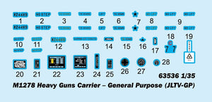 I Love Kit 63536 M1278 Heavy Guns Carrier – General Purpose (JLTV-GP) 1/35 – immagine 5