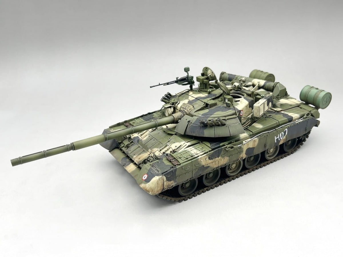 Amusing Hobby 35A060 Russian Main Battle Tank T-80U - Full interior kit 1/35 – zdjęcie 3
