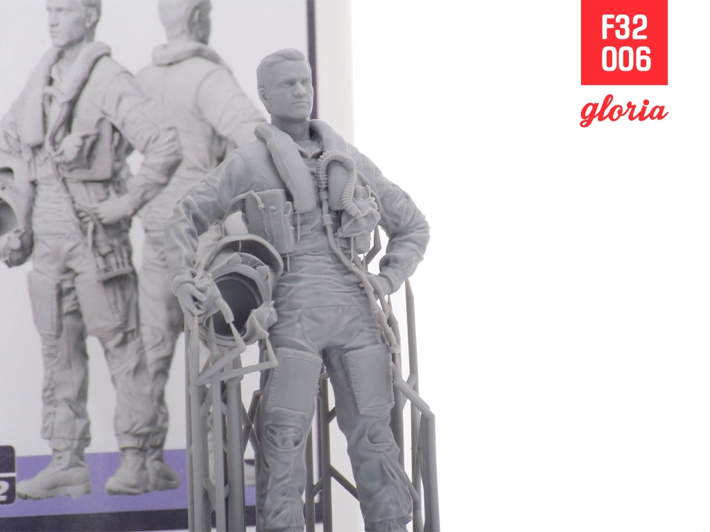 Gloria F32006 F-35A Pilot US Air Force 3D Printed Figures 1/32 – immagine 5