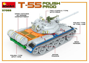 MiniArt 37068 T-55 POLISH PRODUCTION 1/35 – imagen 12