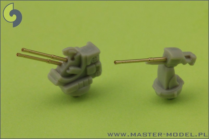 Master SM-350-066 Italian AA gun barrels 20mm/65 (0.8in) Breda (20pcs) – Bild 2