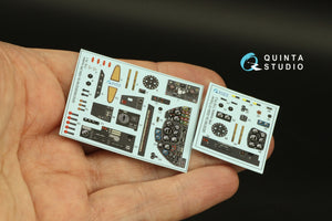 Quinta Studio QD32160 Do 335A-10 3D-Printed &amp;amp; coloured Interior on decal paper (HK models) 1/32 – zdjęcie 6
