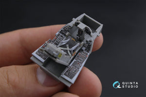 Quinta Studio QD48194 F-16С 3D-Printed &amp;amp; coloured Interior on decal paper (for Kinetic kit) 1/48 – zdjęcie 3