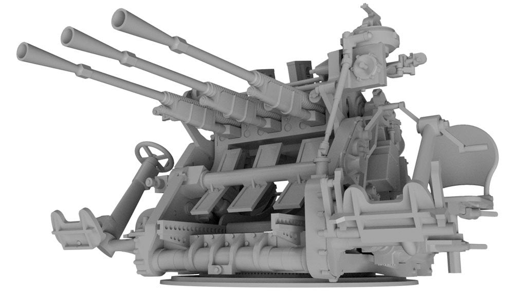 Pit-Road G47 IJN Type 96 25mm Triple AA Gun 1/35 – immagine 4