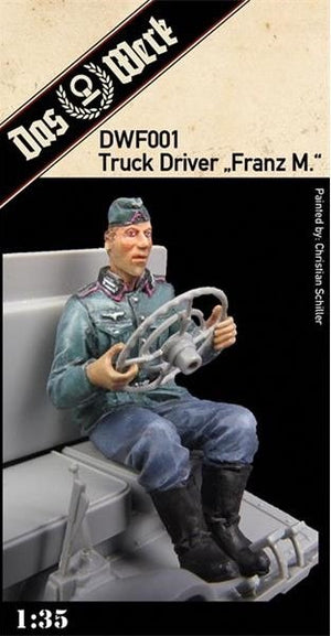 Das Werk DWF001 Figurine de pilote &amp;quot;Franz M.&amp;quot; 1/35