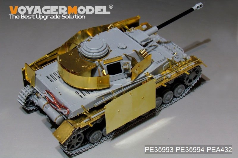 Voyager Model PE35993 WWII German Pz.Kpfw.IV Ausf.G（LateProduction）Basic For Border 35001 1/35 – immagine 11