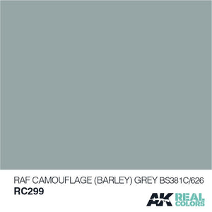 AK Interactive RC299 RAF CAMOUFLAGE (BARLEY) GREY BS381C/626 – 10ML – zdjęcie 2
