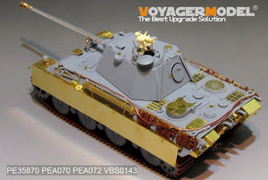 Voyager Model PE35870 WWII German Panther II Prototype Design Plan basic for AMUSING HOBBY 1/35 – Bild 3