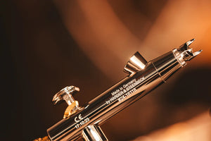 Harder &amp;amp; Steenbeck 121233 Aerograf Evolution CR Plus 2024 2w1 (dysza 0,28mm + 0,45 mm) – imagen 7