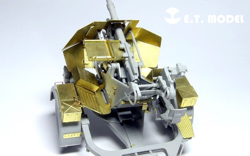 E.T. Model E35-025 WWII German 3.7cm FLAK 37 Anti-Aircraft Gun (For TRUMPETER 02310) 1/35 – imagen 4