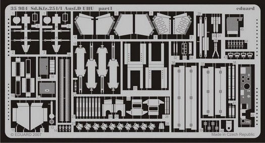 Eduard 35984 Sd. Kfz.251/1 Ausf. D UHU 1/35 AFV Club – immagine 2