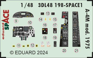 Eduard 3DL48198 A-4M mod. 1975 SPACE MAGIC FACTORY 1/48 – immagine 2