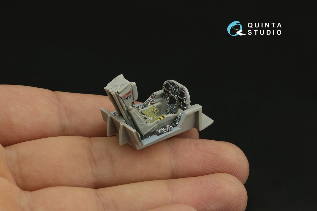 Quinta Studio QD48278 F/A-18А++ 3D-Printed &amp;amp; coloured Interior on decal paper (HobbyBoss) 1/48 – Bild 13